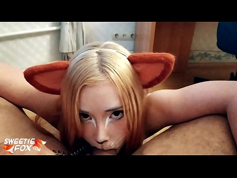 ❤️ Кицунэ глытае член і канчае ў рот ❌ Якаснае порна на be.verhentai.ru